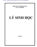 Giáo trình: Lý sinh học