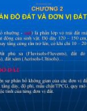 BẢN ĐỒ ĐẤT VÀ ĐƠN VỊ ĐẤT ĐAI