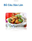 Bồ Câu Xào Lăn