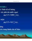 Phương pháp thử mẫu thủy sinh thực vật part 4