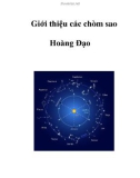 Giới thiệu các chòm sao Hoàng Đạo (Đặng Vũ Tuấn Sơn)