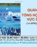 QUẢN LÝ TỔNG HỢP LƯU VỰC SÔNG