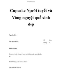 Cupcake Người tuyết và Vòng nguyệt quế xinh đẹp