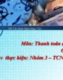 Đề tài: Phương thức tín dụng chứng từ