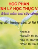 Bài giảng Bệnh lý học thực vật - Bài: Bệnh nấm hại cây công nghiệp