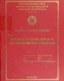 Luận văn: Thực trạng và giải pháp tăng cường thu hút đầu tư trực tiếp nước ngoài tại Hải Dương