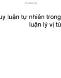 LUẬN LÝ TOÁN HỌC - CHƯƠNG 3 (phần 2)