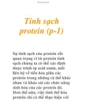 Tinh sạch protein (p-1)