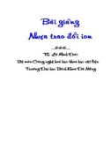 Bài Giảng Nhựa trao đổi ion