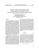 Sơ đồ vi phân vùng động đất thành phố Hà Nội trên cơ sở các kết quả đo dao động vi địa chấn