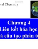 Bài gairng: Chương 4. Liên kết hóa học và cấu tạo phân tử