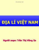 Vị trí địa lí, lịch sử phát triển lãnh thổ Việt Nam