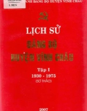 Ebook Lịch sử Đảng bộ huyện Vĩnh Châu (1930-1975): Phần 1 (Tập 1)