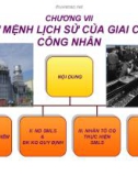 Chương 8: Sứ mệnh lịch sử của giai cấp công nhân