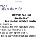 Lý luận nhận thức