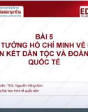 Bài giảng Tư tưởng Hồ Chí Minh: Bài 5 - ThS. Nguyễn Thị Bích Thủy