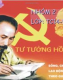 Thảo luận môn Tư tưởng Hồ Chí Minh