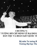 Bài giảng Tư tưởng Hồ Chí Minh: Chương 5 - ĐH Thương Mại