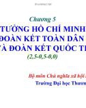 Bài giảng Tư tưởng Hồ Chí Minh: Chương 5 - Trường ĐH Thương Mại