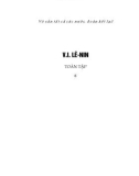 V.I. Lê-nin toàn tập - Tập 8: Tháng Chín 1903 - tháng Bảy 1904 - Nxb. Chính trị Quốc gia