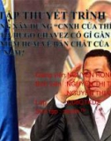 Thuyết trình: Ý tưởng xây dựng 'CNXH của thế kỷ XXI' của Hugo Chavez