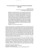 Cải cách giáo dục của Hà Lan ở thuộc địa Indonesia (1893-1901)