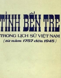 Giới thiệu về tỉnh Bến Tre trong lịch sử Việt Nam (Từ năm 1957 đến 1945): Phần 1