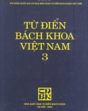 Bách khoa Việt Nam - Từ điển (Tập 3): Phần 1