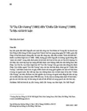 Từ 'Dụ Cần Vương' (1885) đến 'Chiếu Cần Vương' (1889): Tư liệu và bình luận