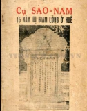 15 năm bị giam lỏng ở Huế - Cụ Sào Nam: Phần 1