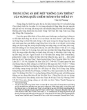 Thung lũng An Khê: Một 'không gian thiêng' của vương quốc Chiêm Thành vào thế kỷ XV