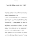 Paris 1951: Khai sinh tổ chức CERN