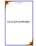 Lí luận dạy học