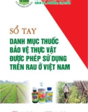 Ebook Sổ tay danh mục thuốc bảo vệ thực vật được phép sử dụng trên rau ở Việt Nam