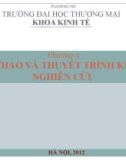 Bài giảng Chương 5: Soạn thảo và thuyết trình kết quả nghiên cứu