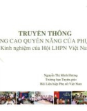 Bài thuyết trình: Truyền thông nâng cao quyền năng của phụ nữ kinh nghiệm của Hội Liên hiệp Phụ nữ Việt Nam