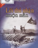 Lời thú nhận muộn mằn - Hồi ký: Phần 1