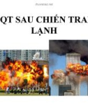 Xung đột quốc tế sau chiến tranh lạnh