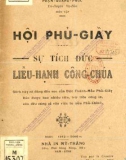 hội phủ giầy - sự tích đức liễu hạnh công chúa