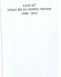 Ebook Lịch sử Đảng bộ xã Dương Thành (1946-2013): Phần 1