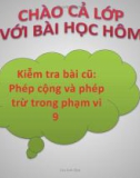 Bài giảng Phép cộng, phép trừ - GV. Lưu Anh Đào