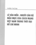 Bộ trưởng Lê Văn Hiến: Phần 2