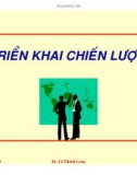 Triển khai chiến lược