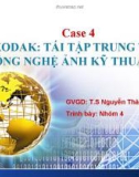 Kodak tái tập trung vào công nghệ ảnh kỹ thuật số