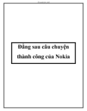 Đằng sau câu chuyện thành công của Nokia