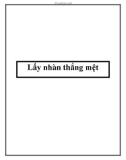 Lấy nhàn thắng mệt