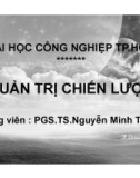 Bài giảng Quản trị chiến lược - PGS. TS. Nguyễn Minh Tuấn