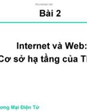 Internet và Web: Cơ sở hạ tầng của thương mại điện tử