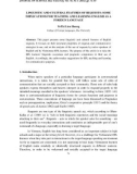 Linguistic and cultural features of requests: Some implications for teaching and learning english as a foreign language