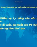 Chương 2: Chuyên chở hàng hóa ngoại thương bằng đường biển